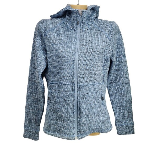 Mammut Kachemak Full Zip‎ Hooded Fleece Jacket 1010-21520 Women's XS Fog Blue - Picture 1 of 11